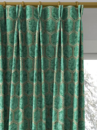 Designers Guild Manipur Made to Measure Curtains or Roman Blind, Pale Jade - thumbnail 4