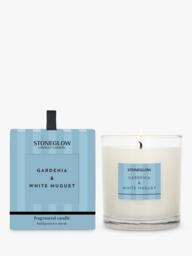 Stoneglow Modern Classic Gardenia & White Muguet Scented Candle, 200g - thumbnail 1