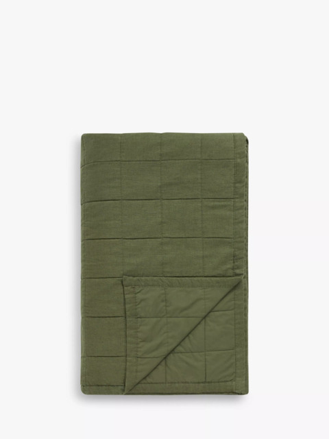 John Lewis Linen Blend Quilt - image 1