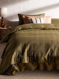 John Lewis Linen Blend Quilt - thumbnail 2