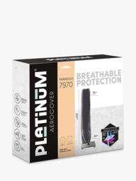 Pacific Premium Challenger T2 Square Free-Arm Tilt Parasol & Base with Cover, 3m - thumbnail 6