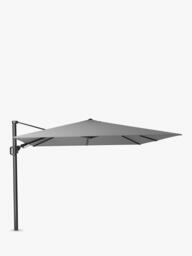 Pacific Premium Challenger T2 Square Free-Arm Tilt Parasol & Base with Cover, 3m - thumbnail 2