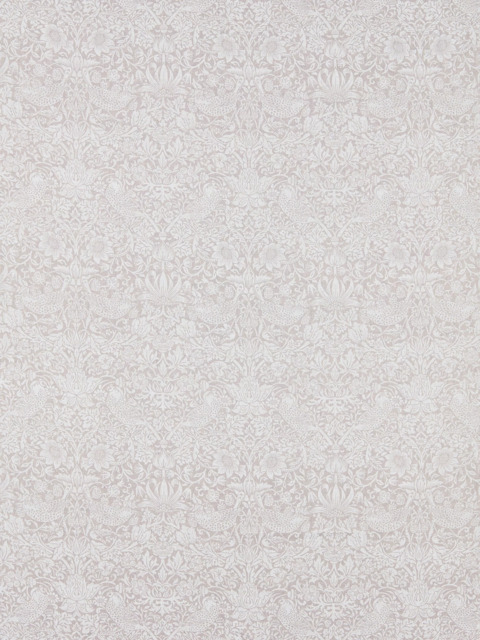 Morris & Co. Pure Strawberry Thief Made to Measure Curtains or Roman Blind, Dove - image 1