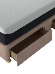 TEMPUR® Suffolk Continental 4 Drawer Divan Base, Double - thumbnail 5