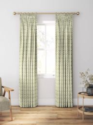 Clarke & Clarke Giverny Made to Measure Curtains or Roman Blind, Sage - thumbnail 3