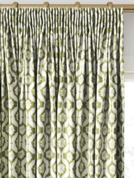 Clarke & Clarke Giverny Made to Measure Curtains or Roman Blind, Sage - thumbnail 2