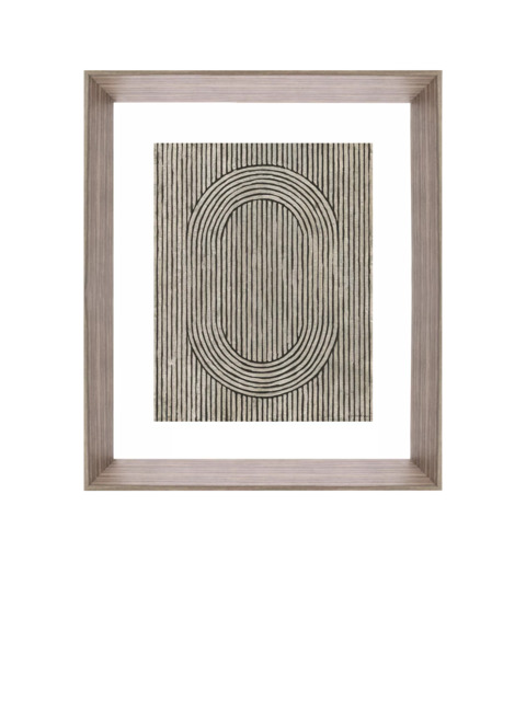 Brookpace Lascelles 'Cedar Grooves I' Framed Print, 66 x 55cm, Brown - image 1