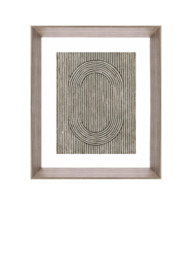 Brookpace Lascelles 'Cedar Grooves I' Framed Print, 66 x 55cm, Brown - thumbnail 1