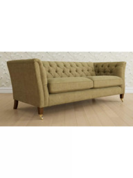 Laura Ashley Chatsworth Large 3 Seater Sofa, Teak Leg - thumbnail 1
