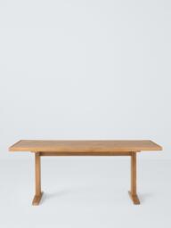 John Lewis Estate Acacia Wood Rectangular Garden Dining Table, 190cm, Natural - thumbnail 3