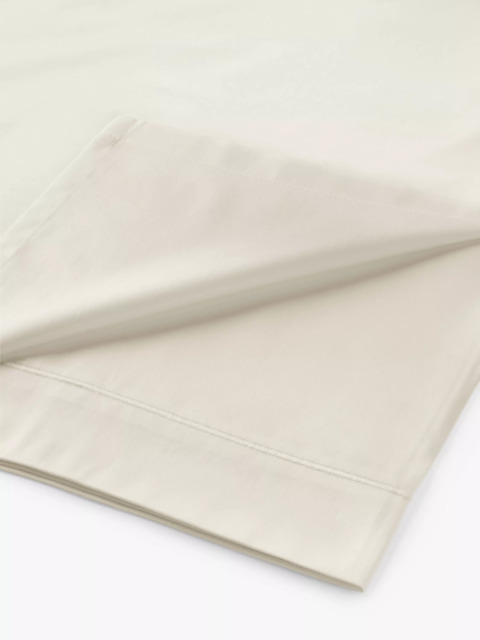 John Lewis Soft & Silky Egyptian Cotton Sateen 400 Thread Count Flat Sheet - image 1
