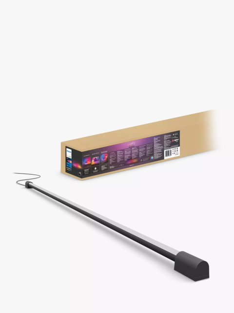 Philips Hue Play Gradient Smart Lighting Adjustable Colour Changing LED Light Tube Large, 14W, 125cm, Black - image 1