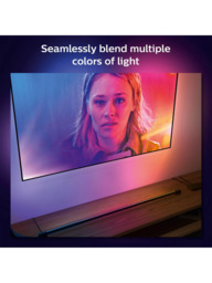 Philips Hue Play Gradient Smart Lighting Adjustable Colour Changing LED Light Tube Large, 14W, 125cm, Black - thumbnail 2
