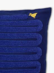 The Conran Shop Early Bird Cotton Cushion, Navy - thumbnail 5