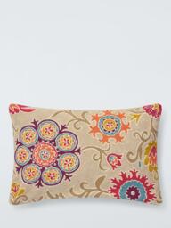 John Lewis Crewel Suzani Cushion - thumbnail 1