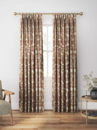 William Morris At Home Strawberry Thief Made to Measure Curtains or Roman Blind, Madder - thumbnail 5