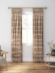 William Morris At Home Strawberry Thief Made to Measure Curtains or Roman Blind, Madder - thumbnail 3