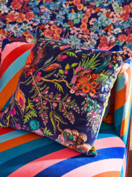 Harlequin x Sophie Robinson Wonderland Floral Cushion - thumbnail 2