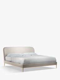 John Lewis Show-Wood Upholstered Bed Frame, Super King Size