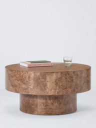 John Lewis Burl Round Coffee Table - thumbnail 5