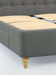 John Lewis Rue 2 Drawer Upholstered Bed Frame, Double - thumbnail 5