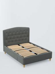 John Lewis Rue 2 Drawer Upholstered Bed Frame, Double - thumbnail 1