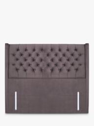 John Lewis Margot Winged Full Depth Upholstered Headboard, King Size - thumbnail 1
