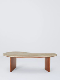 John Lewis Taj Travertine Coffee Table, Natural - thumbnail 2
