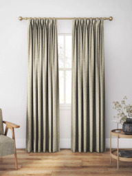 William Morris At Home Willow Woven Made to Measure Curtains or Roman Blind, Jute - thumbnail 5