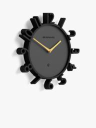Newgate Clocks Monorail Arabic Numeral Wall Clock, 40cm, Black - thumbnail 2