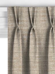 John Lewis Solina Weave Made to Measure Curtains or Roman Blind, Putty - thumbnail 5