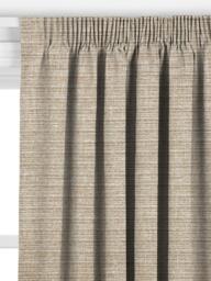 John Lewis Solina Weave Made to Measure Curtains or Roman Blind, Putty - thumbnail 2