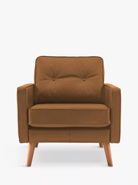 G Plan Vintage The Sixty Five Leather Armchair - image 1
