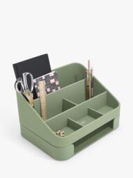 Stackers Desk Caddy with Tray, Garnet - thumbnail 6
