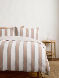 John Lewis Morston Washed Cotton Weave Duvet Cover Set, Multi - thumbnail 6