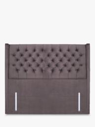 John Lewis Margot Winged Full Depth Upholstered Headboard, Super King Size - thumbnail 1