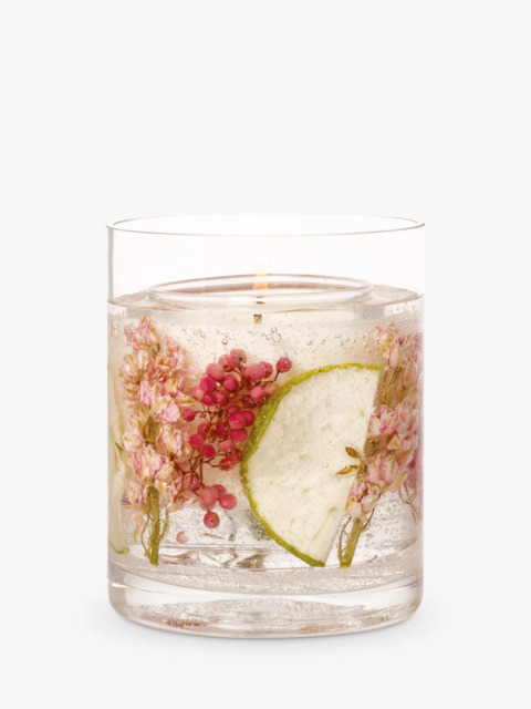 Stoneglow Natures Gift Apple & Pear Blossom Scented Gel Candle, 160g - image 1