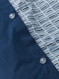 John Lewis Rusa Pure Cotton Percale Duvet Cover Set, 200 Thread Count - thumbnail 4
