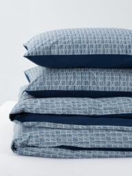 John Lewis Rusa Pure Cotton Percale Duvet Cover Set, 200 Thread Count - thumbnail 5