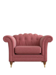 Laura Ashley Gloucester Armchair, Teak Leg