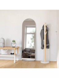 Umbra Hubba Arch Leaner Mirror, 158 x 51cm, Titanium - thumbnail 6