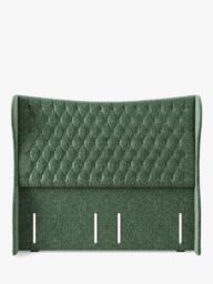 Hypnos Elizabeth Extra Wide Upholstered Headboard, Super King Size