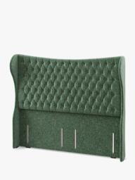 Hypnos Elizabeth Extra Wide Upholstered Headboard, Super King Size - thumbnail 2