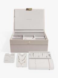 Stackers Faux Leather Classic Jewellery Box Set