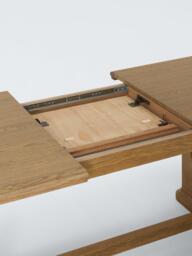 John Lewis Arch 6-8 Seater Rectangular Extending Dining Table, Natural Oak - thumbnail 6