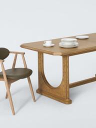John Lewis Arch 6-8 Seater Rectangular Extending Dining Table, Natural Oak - thumbnail 4