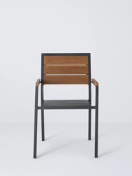 John Lewis Platform Garden Dining Armchair, Set of 2 - thumbnail 3