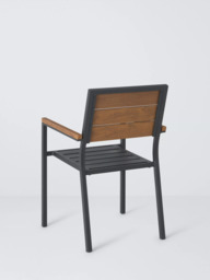 John Lewis Platform Garden Dining Armchair, Set of 2 - thumbnail 5