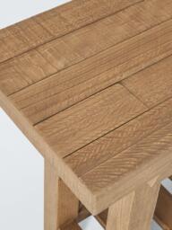 John Lewis Reclaimed Timber Console Table, Natural - thumbnail 4