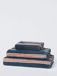 John Lewis Ambleside Stripe Towels - thumbnail 1
